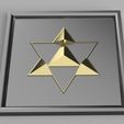 model2.jpg Tetrahedron Star Wall Art Sacred Geometry