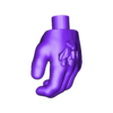 07.HAND_B.stl Terminator T800 Ver.damage