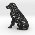 Capture_d_e_cran_2016-06-22_a__09.42.40.png Free STL file Labrador Retriever Dog Voronoi・3D printable model to download