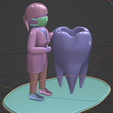 3d-002.png Dentist Tooth Pot STL (in colors)