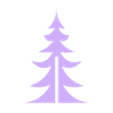 tree 4.1.STL CONIFER TREE set