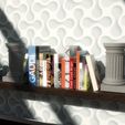Column_on_a_shelf_05.jpg STL-Datei Doric Pedestal Container kostenlos・3D-druckbares Objekt zum herunterladen