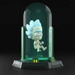 0.jpg -Datei Rick and Morty - Baby Clone Rick herunterladen • Objekt für 3D-Drucker, MarProZ_3D