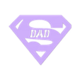 Super_DAD_Wall_Art.stl Super DAD Wall ART