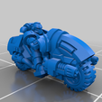 NoSup_B_E_P.png Free STL file Galactic Crusaders - Bike - 6-8mm・3D printable model to download