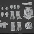 Small-parts.png GRAYGAWRS "GRAY SCALE" HEAVY DESTROYERS Full Builder