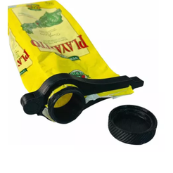 clip.png Clip closes bags with screw cap for serving