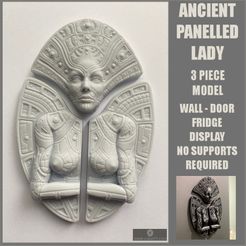 HTH PANELLED li eH WLI aF ee tH 3 S| CUS Ue wT STL file Ancient Panelled Lady・3D printing idea to download, calum5dotcom