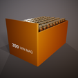 Untitled_Perspektiv.png Ammo box 300 WIN MAG AMMUNITION STORAGE 50 ROUNDS