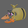 33.png FNAF CHICA THE CHICKEN COSTUME/COSPLAY HEAD 3D printing