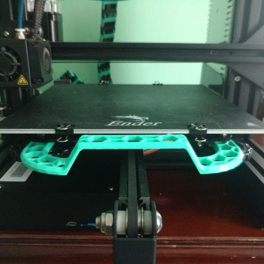 Download STL file Bed Handle Ender 3 • 3D print model ・ Cults