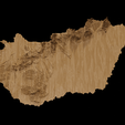 3.png Topographic Map of Hungary – 3D Terrain