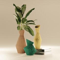 wrap-vase.jpg STL file Wrap vases・3D printer design to download