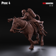 Pose 4 MAKERS f oO Death Division - Cavalry of the Imperial Force. Dynamic poses.