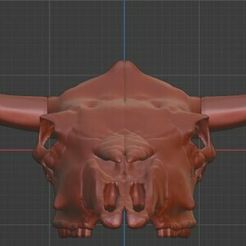 craneo-toro-1.jpg STL file Bull Skull・3D printable model to download