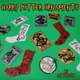 Harry Potter  Or.jpg Harry Potter Christmas tree Ornaments