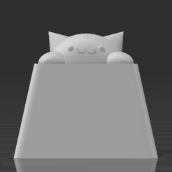 Front.png BONGO CAT KEYCAP | KEYCAP FOR MECHANICAL CHERRY MX KEYBOARD