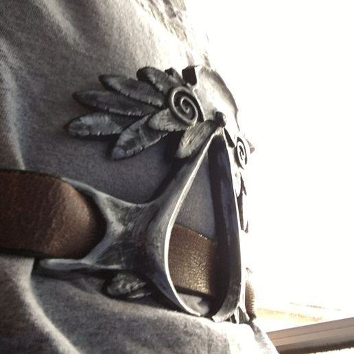 Assassin Creed Belt Buckle 3D model