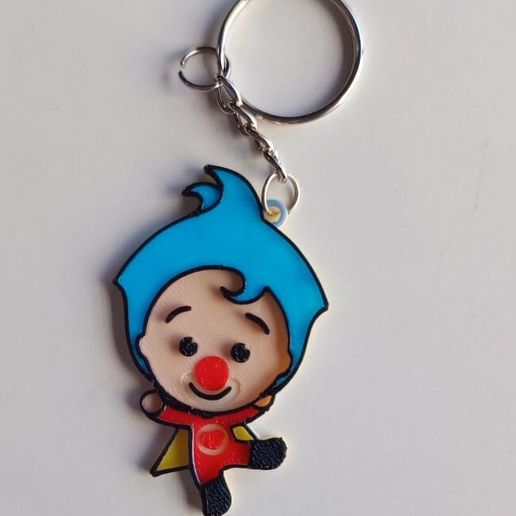 Plim Plim key ring 3D model