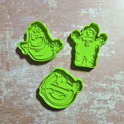 ghostbusters cutters + stamps / ghostbusters cutters + stamps