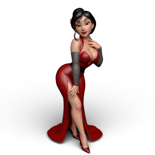 Bombshell Mulan - 40mm