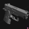 08.jpg Colt 380 Auto Gun - 3D print