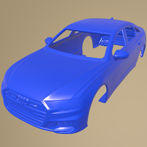 a006.png Audi S6 2020 PRINTABLE CAR BODY