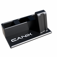 CanikPlus.png CANIK THEMED PISTOL AND MAGAZINE STAND SAFE ORGANIZER