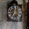 1.jpg dial clock comtoise, hours, watch, clock