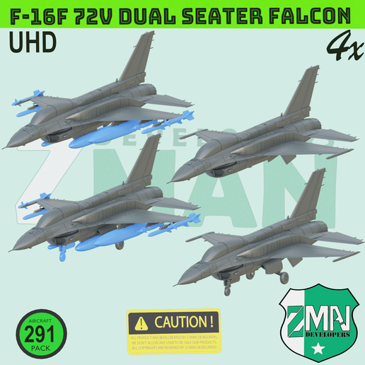 7a.png F-16F BLOCK 72V Fighting Falcon V23 (4 IN 1)