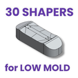 Photoroom-20250205_171845.png 30 SHAPERS FOR LOW FINGERBOARD MOLD