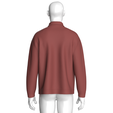 Men-Zip-Up-Collared-Jacket_8.png Men Zip-Up Collared Jacket | Marvelous / Clo3d / obj / fbx