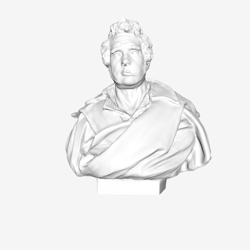 Jacques-Louis David at The Louvre, Paris 3D model