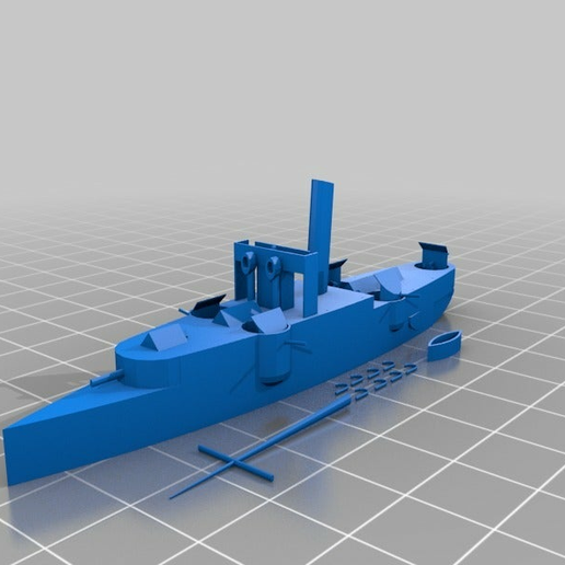 Free STL file HMAS Protector 🚢 ・3D printer model to download・Cults