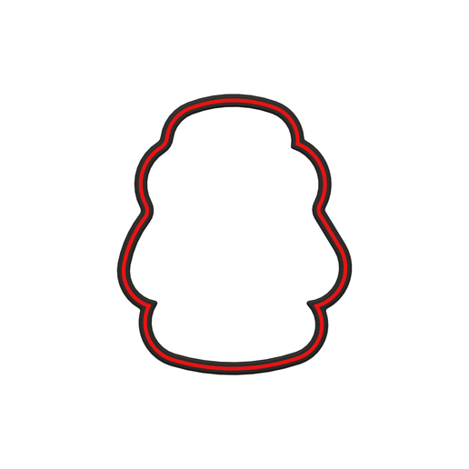 Hiking Backpack Cookie Cutter STL File - 4 inches
