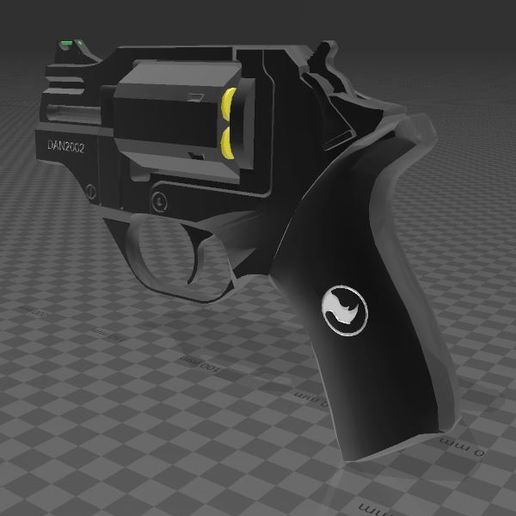 キアッパライノ 3Dプリント 3D Printable Chiappa Rhino 50DS - High-Detail 3D Printable
