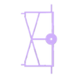 mascherina posizionamento binario e supporto 2 pz.stl Lab adjustable shelf azimuth regulation printing (also useful for laser engraver focus):