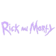 Rick and Morty Logo.obj Rick and Morty Mounster Concept - Mostro Inc.