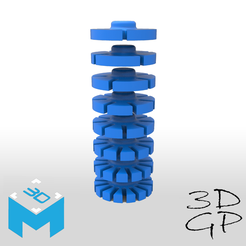 sg.png STL file HELP CUTTING CAKE PART CUTTING・3D print design to download