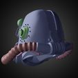 PowerArmorT45HelmetBack34LEftRandom.jpg 用于 Cosplay 的《辐射 4》T-45 动力装甲头盔