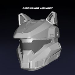 meownir-1.jpg Halo Infinite Meownir Wearable Helmet - Cat Ears