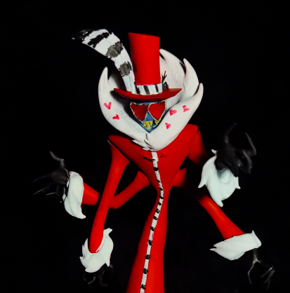 🏨 VALENTINO - HAZBIN HOTEL READ DESCRIPTION・ 3D File for 3D