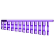Part_1.stl XXL Combination Spanner Set 26pcs metric 6-32 mm Wall Holder 016 I for screws or peg board