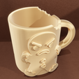 Gingerbread4.png Angry Gingerbread Mug – 3D Printable Model