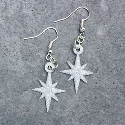 starflake.JPG Starflake Earrings