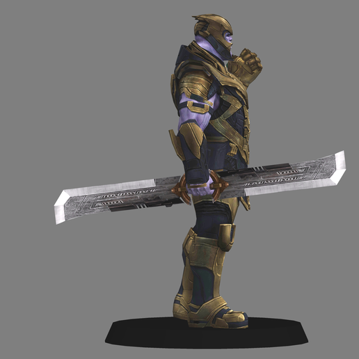 THANOS-05.png Thanos - Avengers Endgame LOW POLYGONS AND NEW EDITION