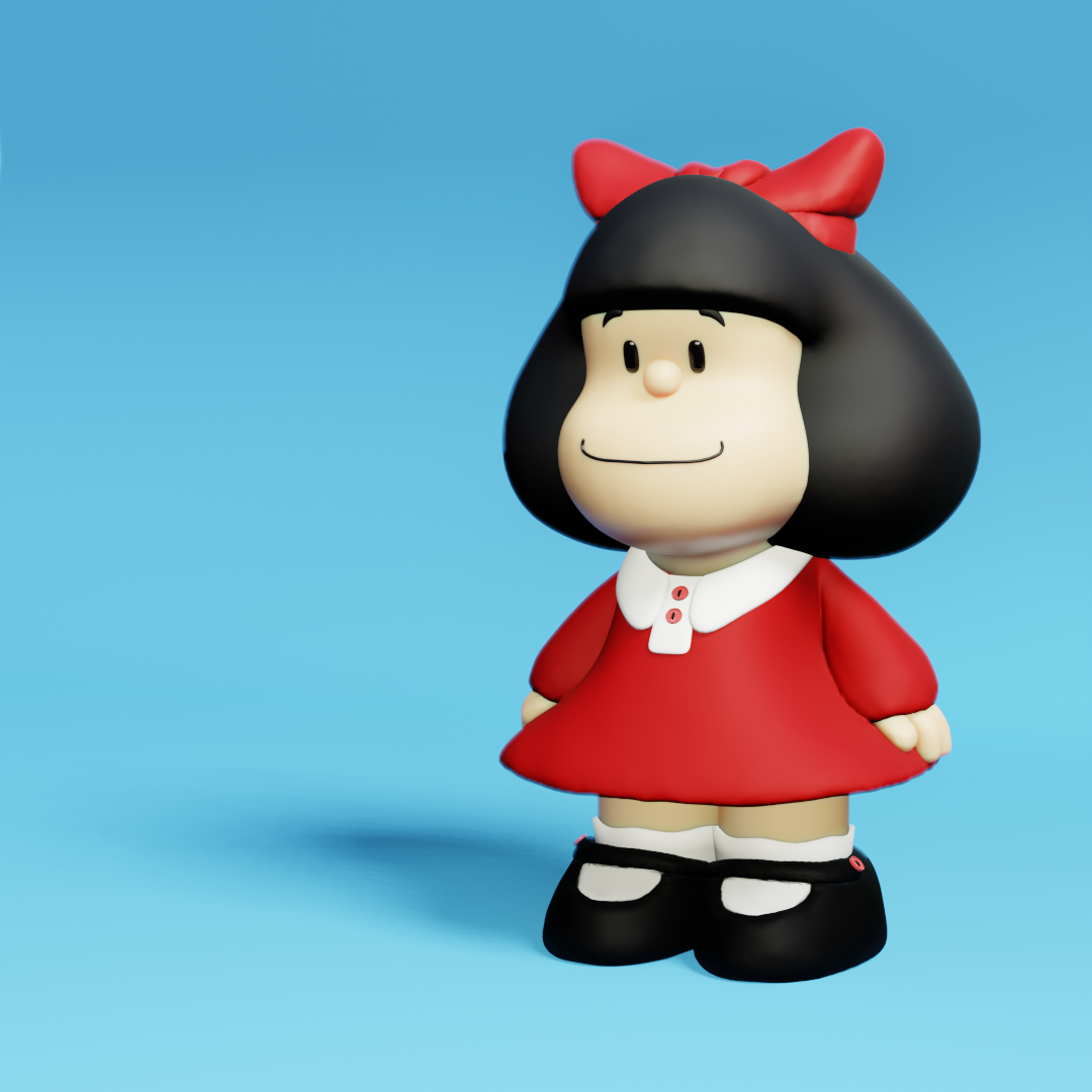 Download STL file Mafalda • 3D printing design ・ Cults