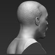 8.jpg Omar Little from The Wire bust 3D printing ready stl obj formats