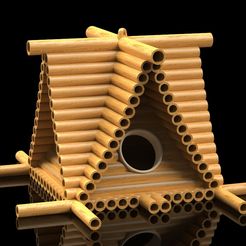 LUB.jpg Fichier STL gratuit Maison des oiseaux bûcherons・Modèle à télécharger et à imprimer en 3D, SE_2018
