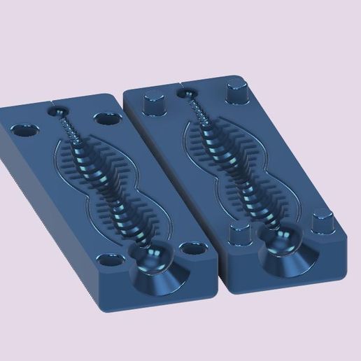 Download STL file Trout baits Mold • 3D printing model ・ Cults